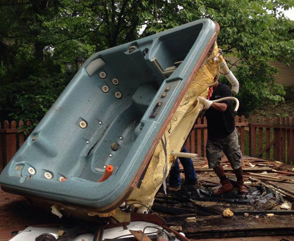 Hot Tub Removal Services